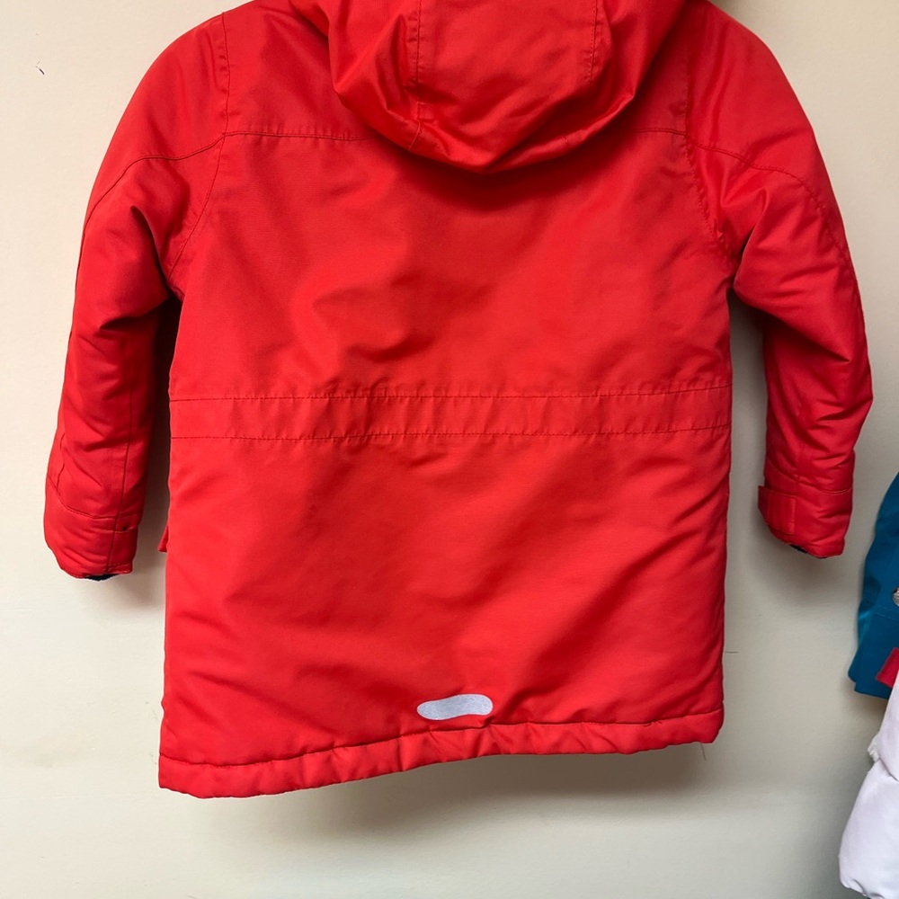 Boden Bright Red Kids' Jacket - Picture 2 of 5